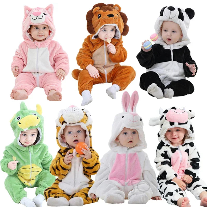 Animal Style Baby Rompers - Classic