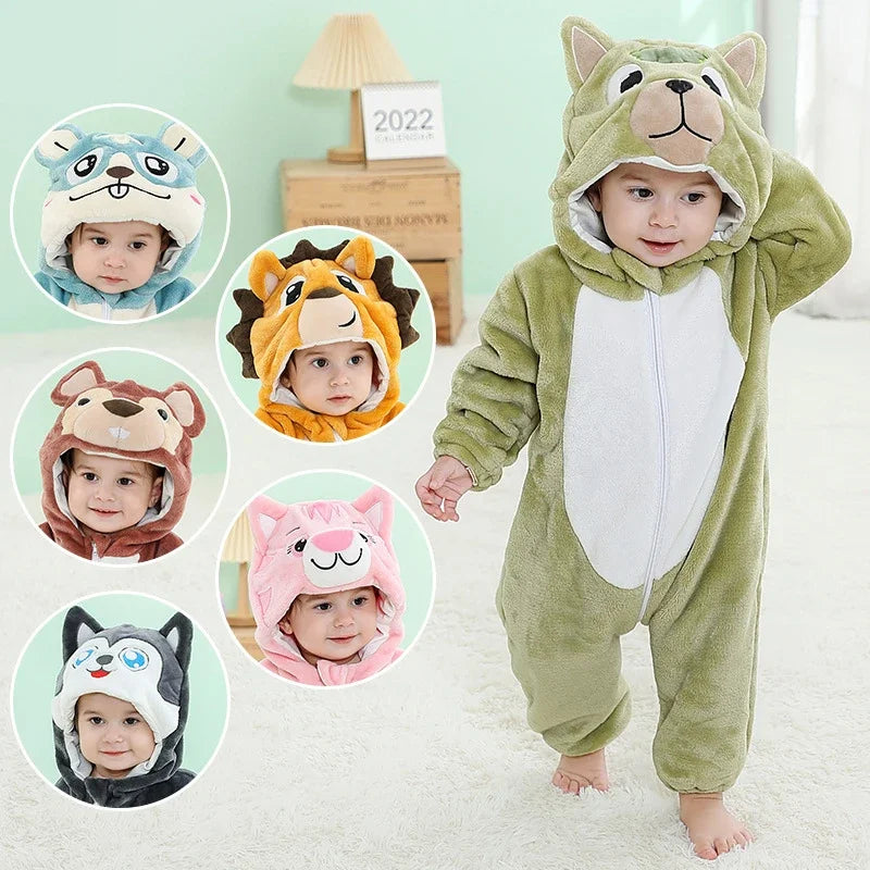 Animal Style Baby Rompers - Classic