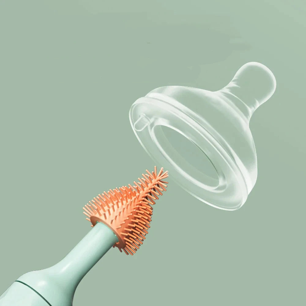 Automatic Silicone Bottle Brush