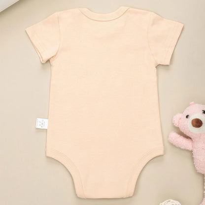 Check Diaper Funny Cotton Romper