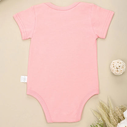 Check Diaper Funny Cotton Romper